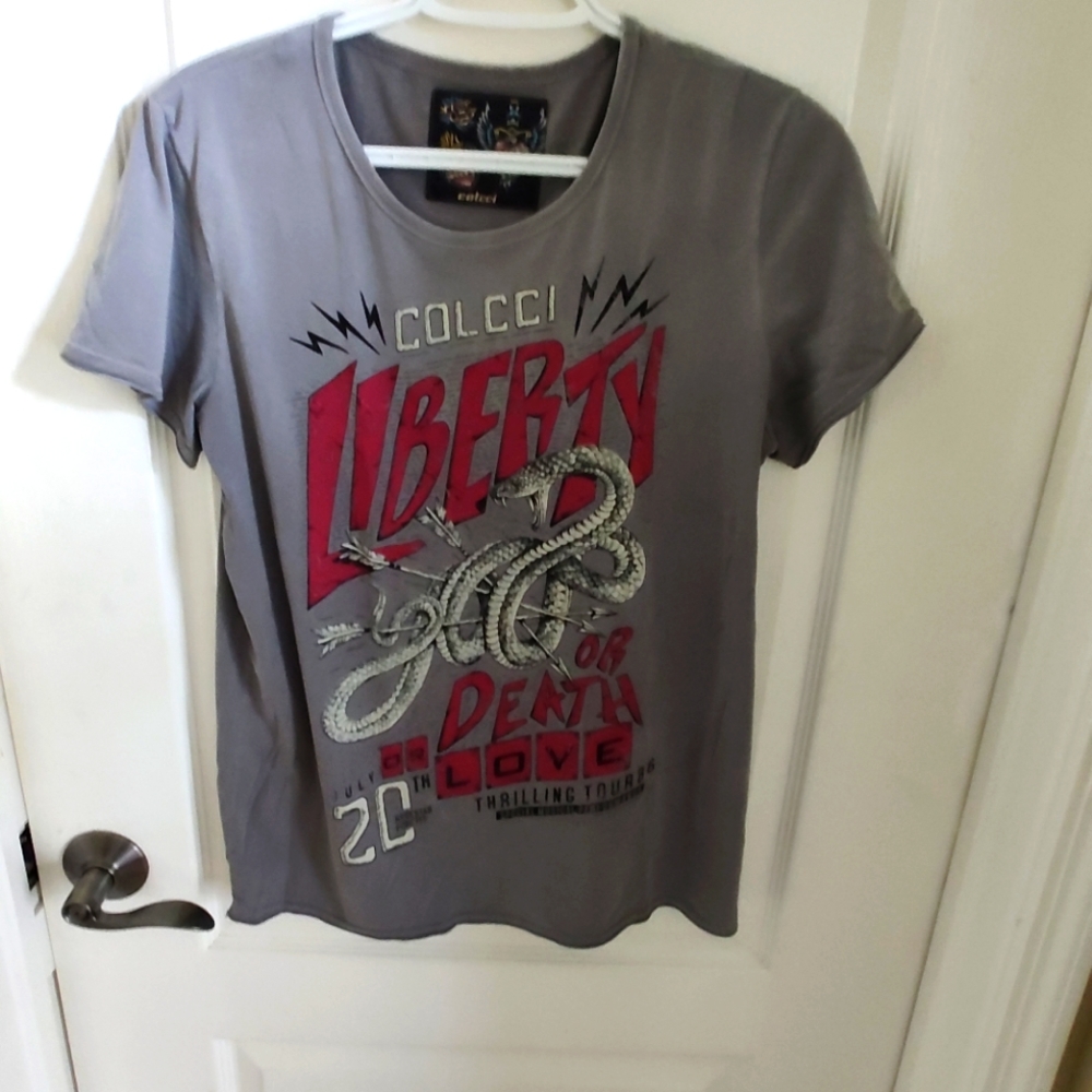 Colcci Gray Graphic T-Shirt